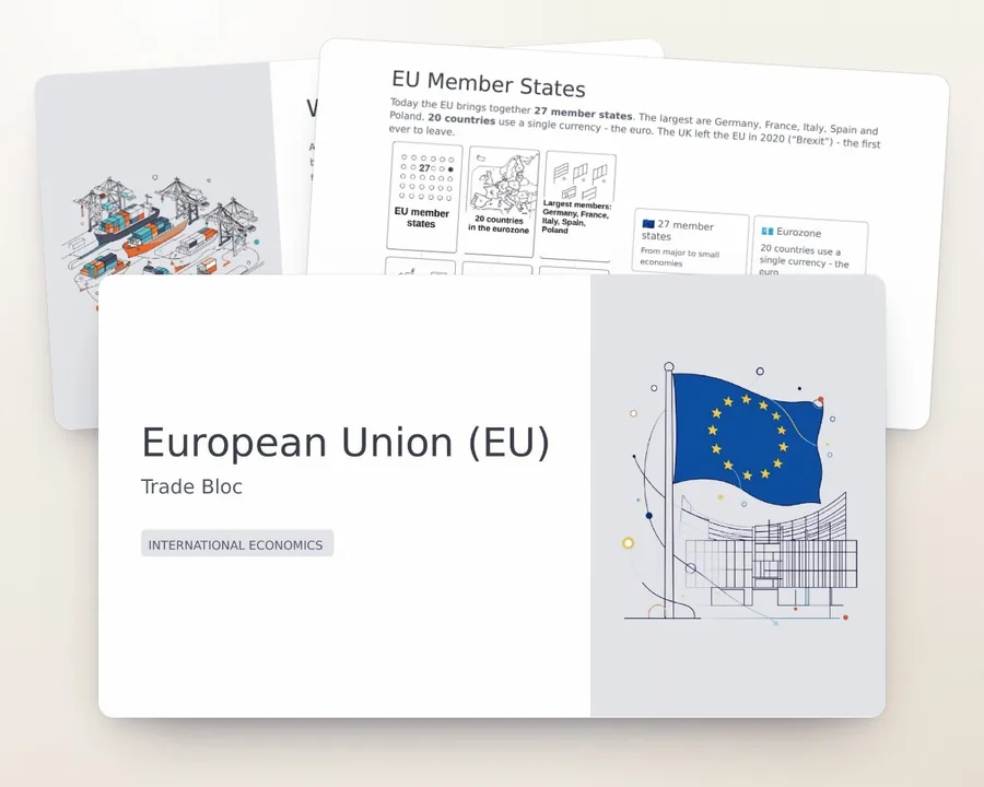 Презентация «European Union: Trade Bloc»